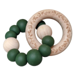 bijtring, rammelaar donker groen